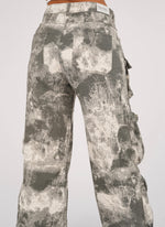 Amber Attico Multipocket Cargo Pants Camo