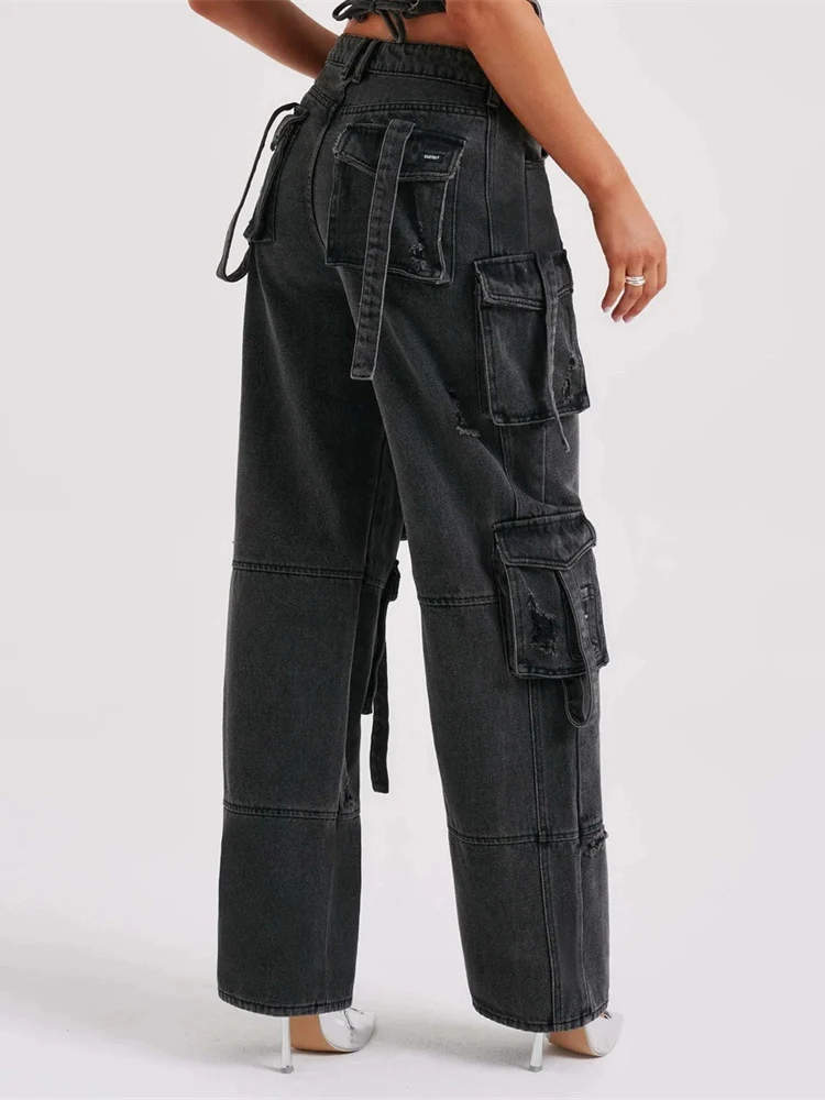 Selma Multipocket Cargo Jeans