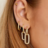 Sparkle Earrings Small - Gold