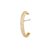 Earcuff Piercing Diamonds - Gold