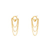 Chain Earrings - Gold