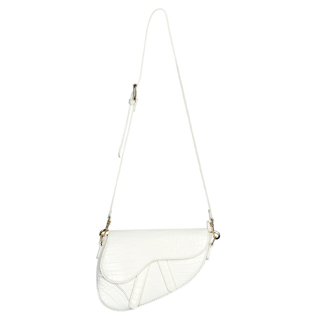 Saddle Bag Milaan - White