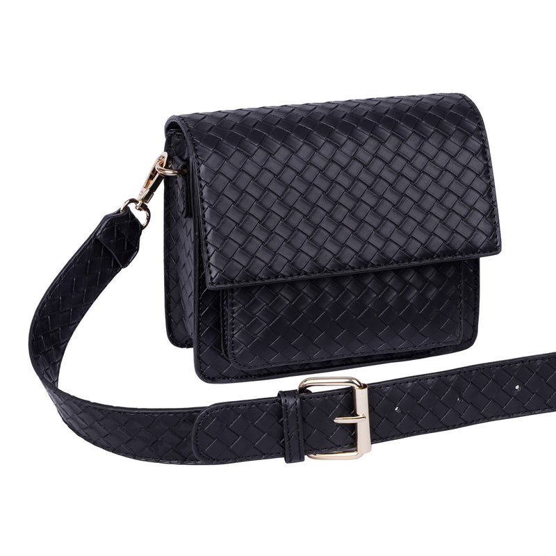 Braided Bag Barcelona - Black