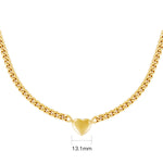 Golden Love Necklace