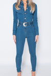 Denim Jumpsuit Bella - Blue