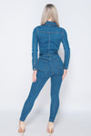 Denim Jumpsuit Bella - Blue