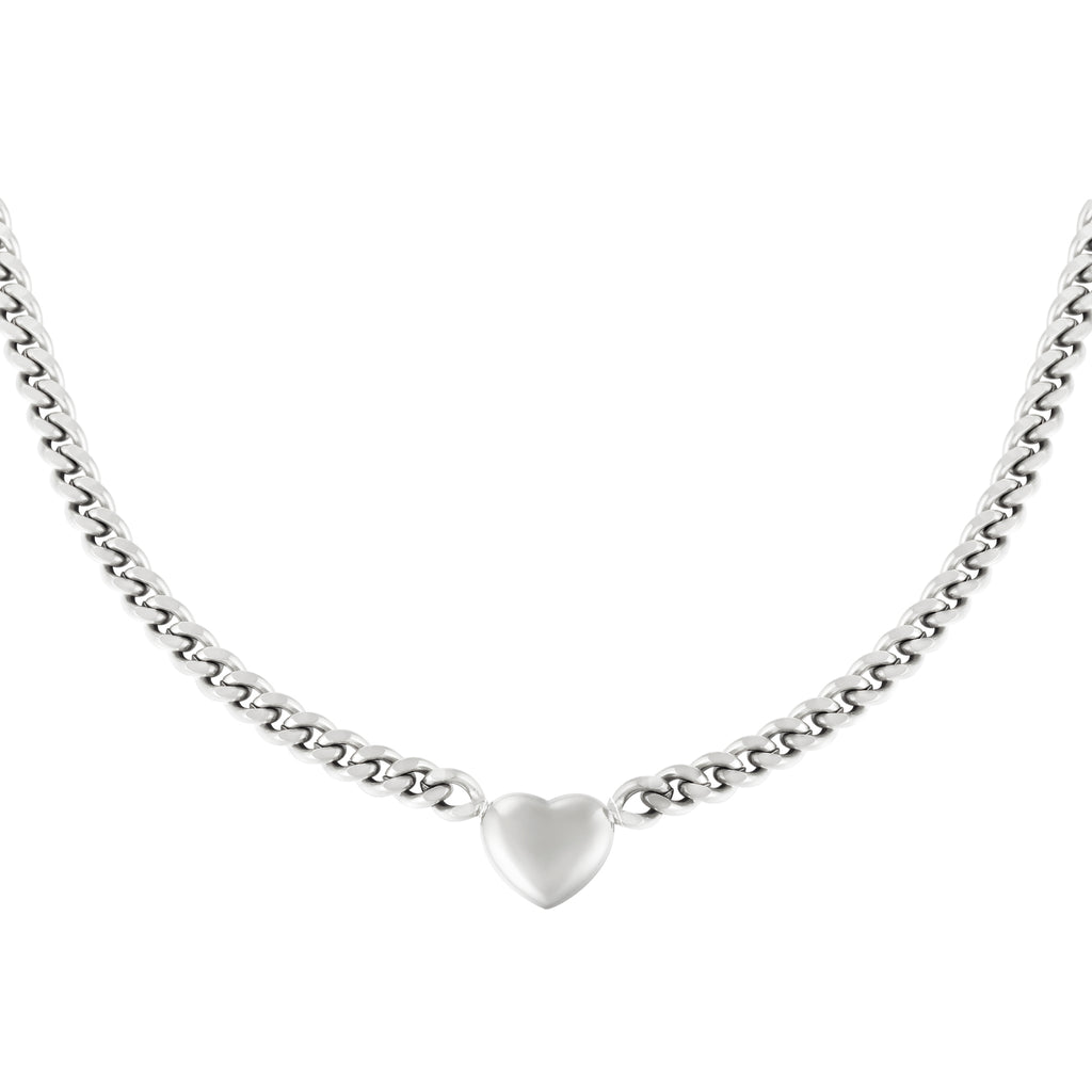 Silver Love Necklace