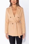 Fitted Blazer Jesmay - Camel