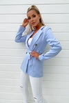 Fitted Blazer Jesmay - Light Blue