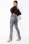 Straight Leg Jeans Eva - Grey