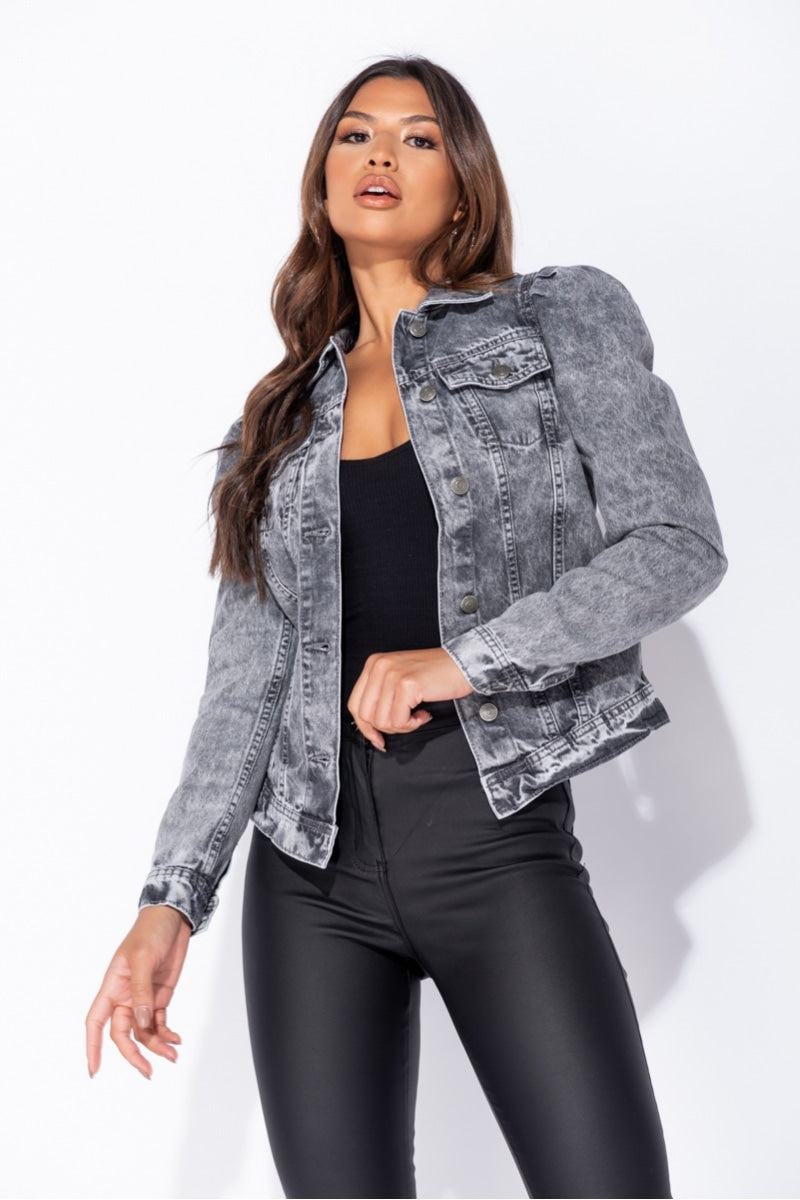 Denim Jacket Celine - Grey