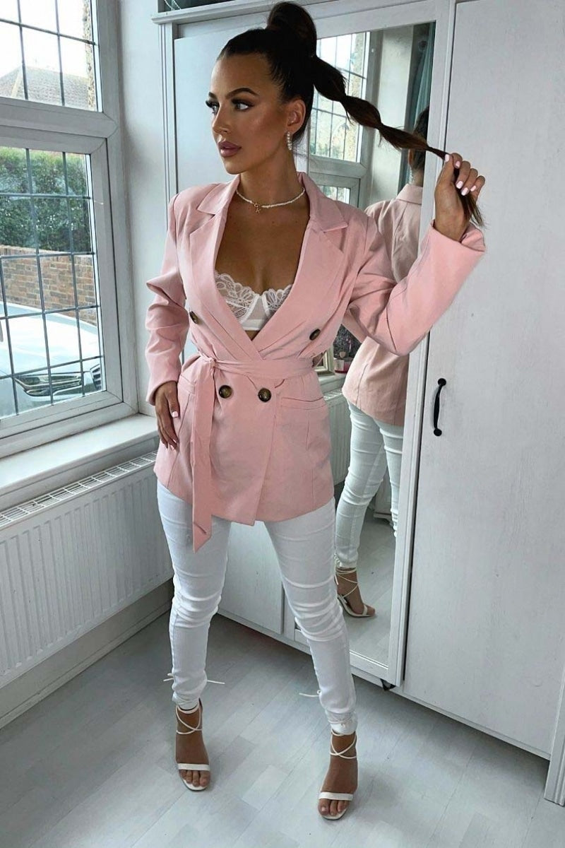 Fitted Blazer Jesmay - Pink