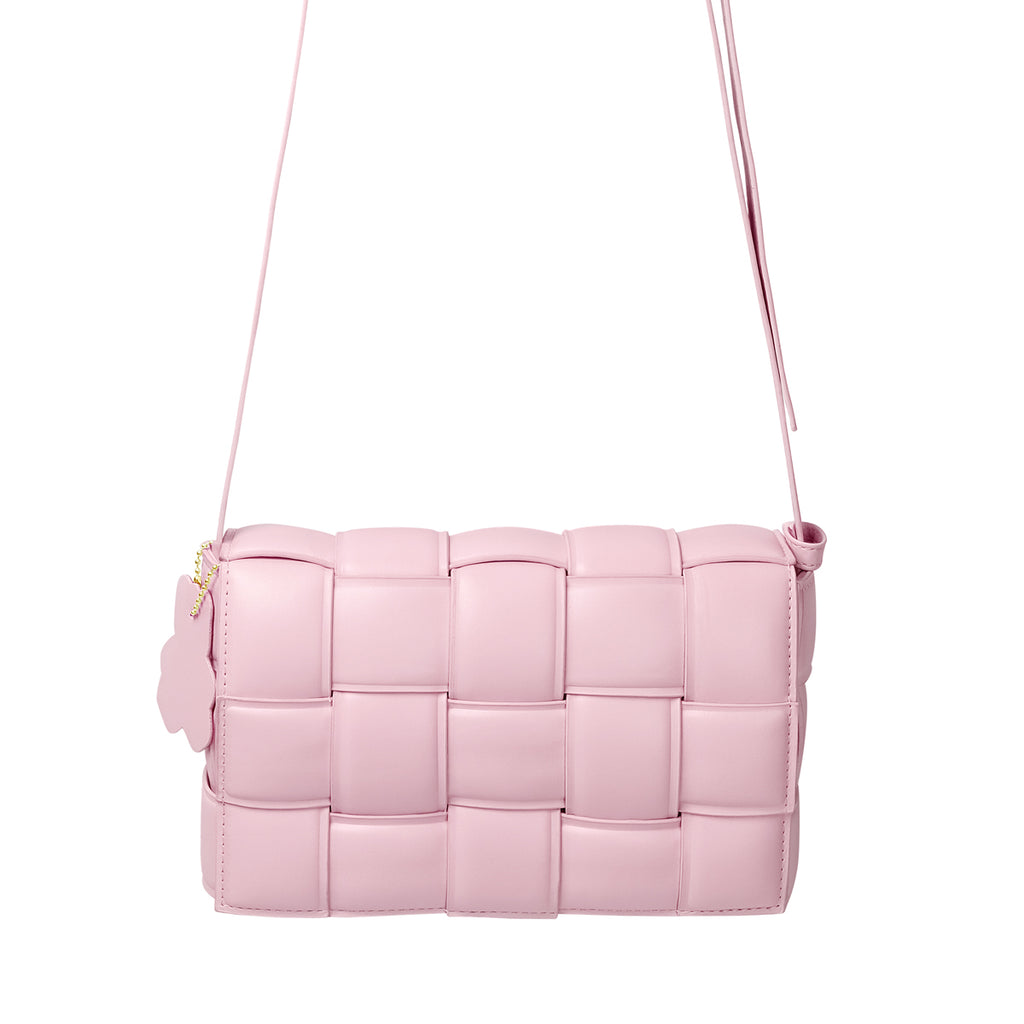 schouder tas roze cubix paris